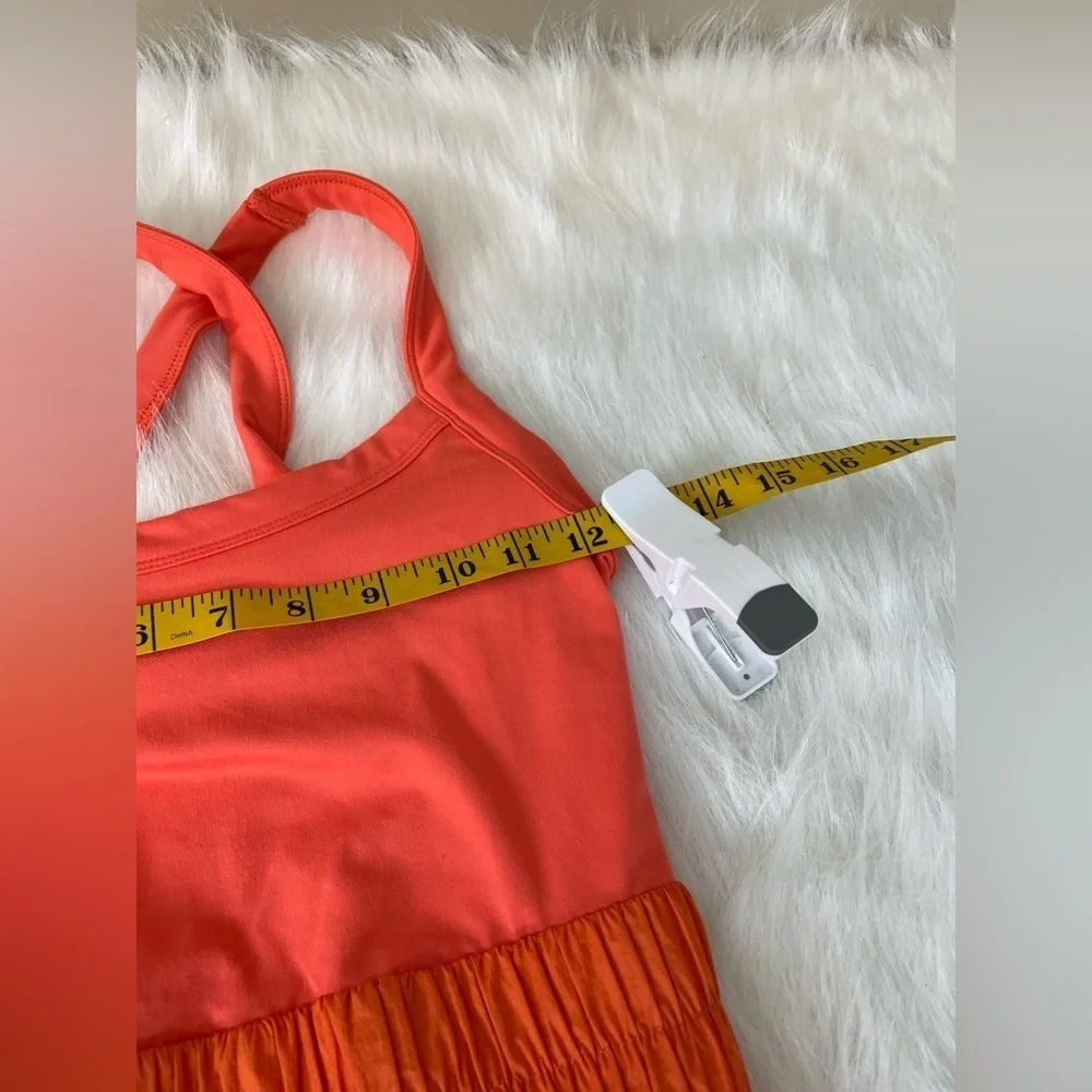 Free People Movement Way Home Skortsie Orange XS